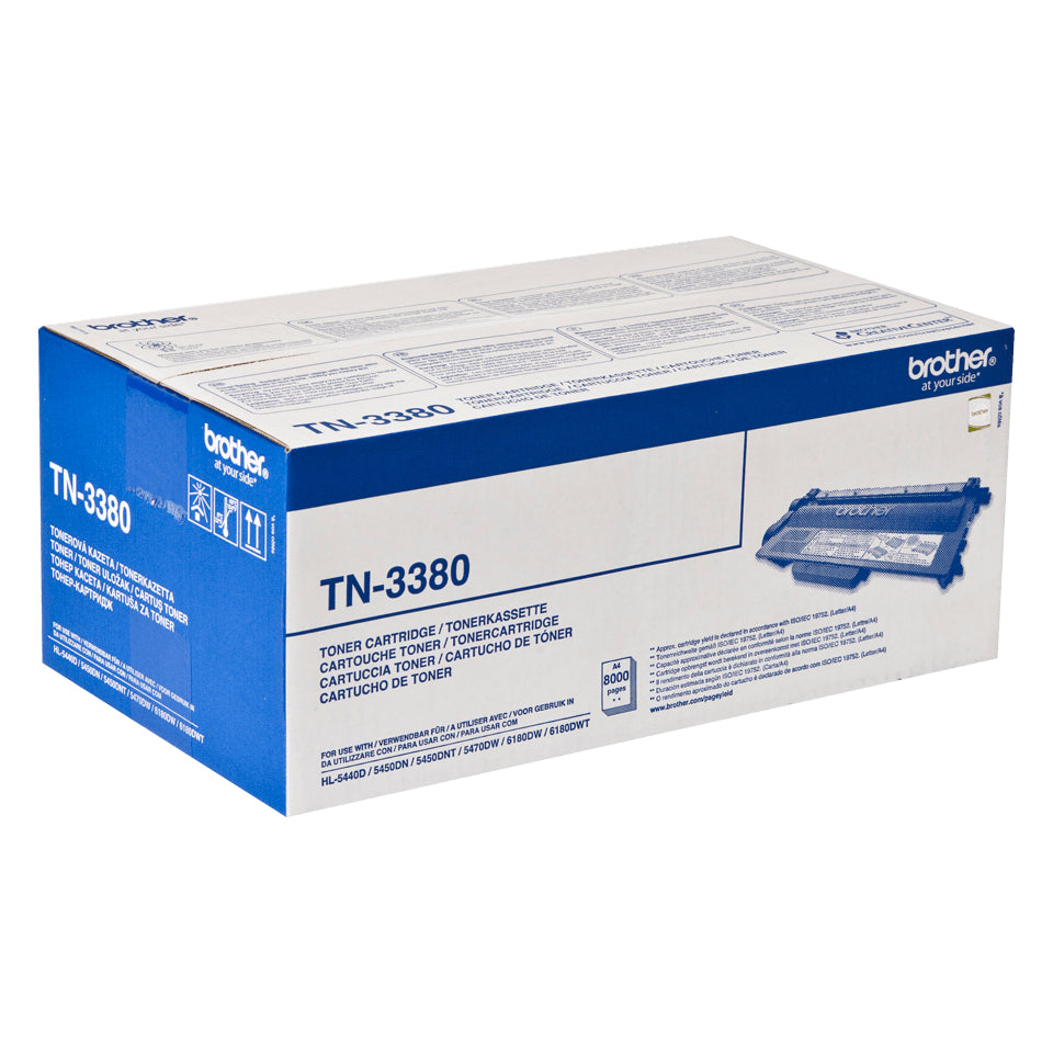Brother Toner TN-3380 / TN3380 preto XL